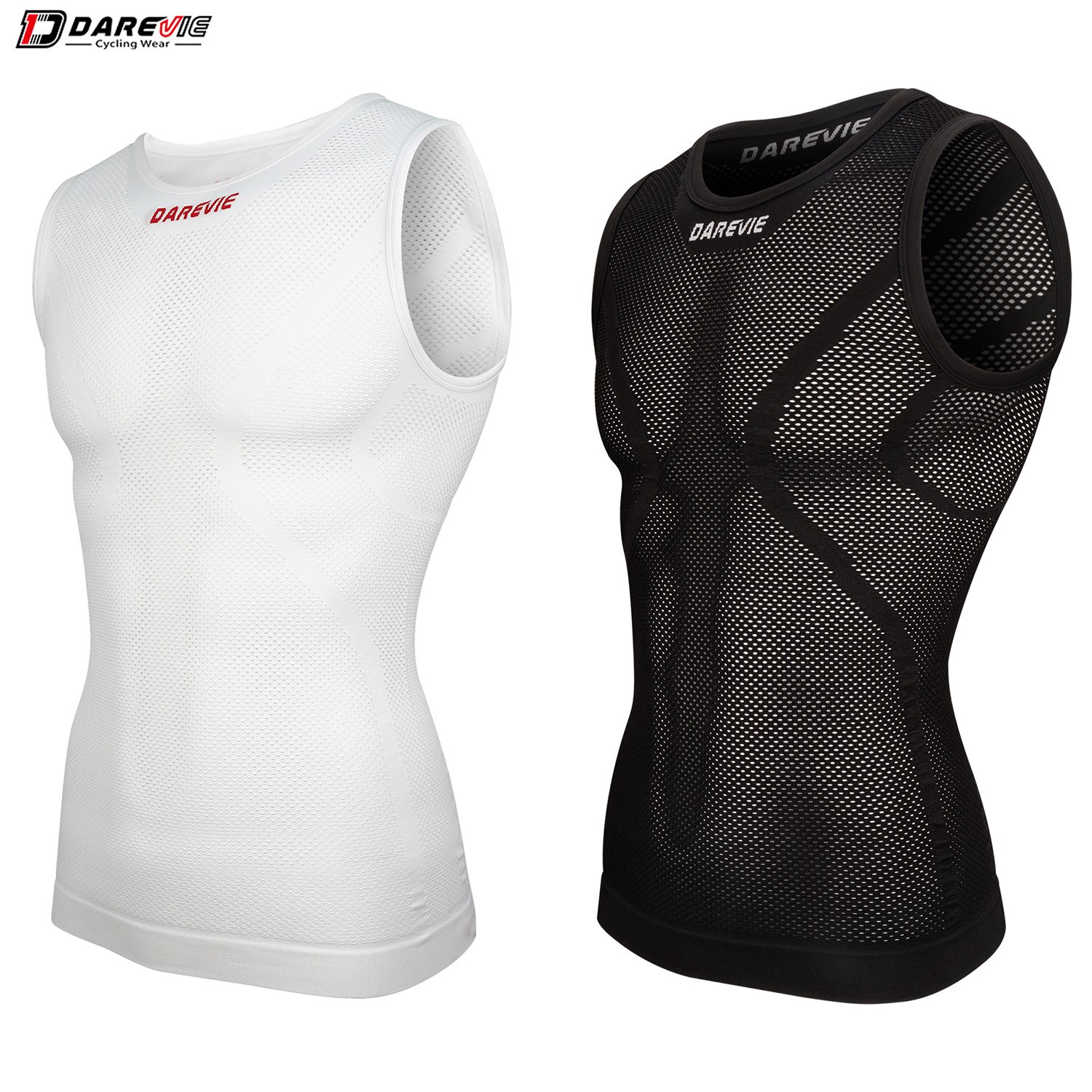 Sleeveless Undershirt - DAREVIE kolarstwo pierwsza warstwa mężczyzna kompresja
