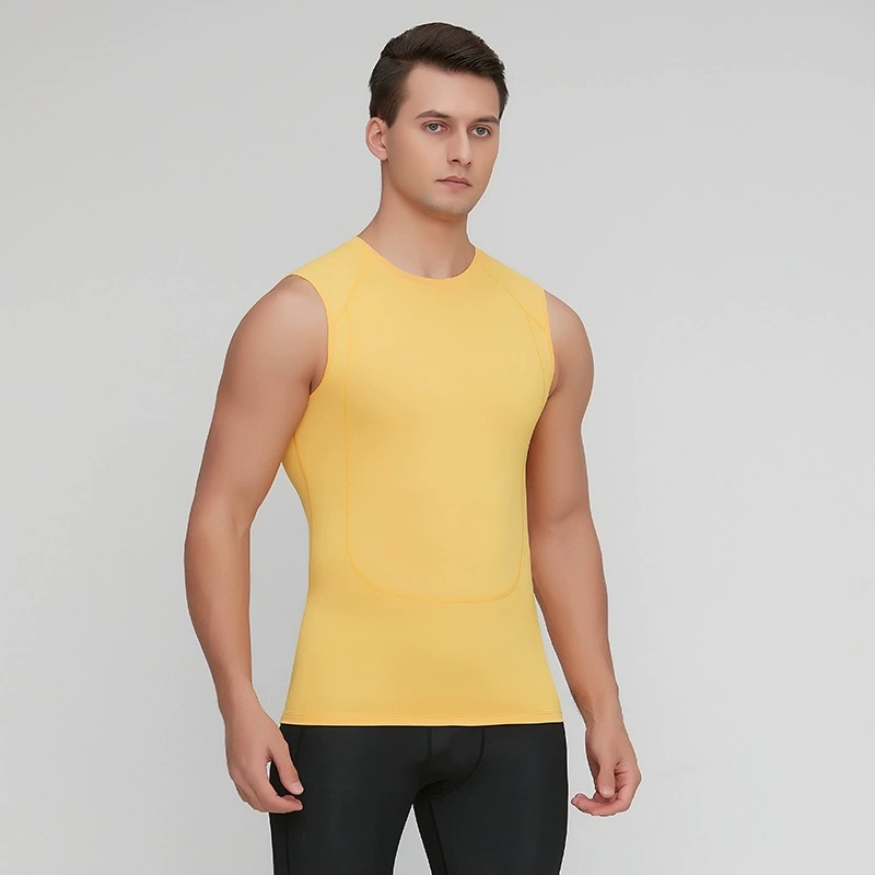 Sleeveless Undershirt - Męska koszulka bez rękawów do treningu