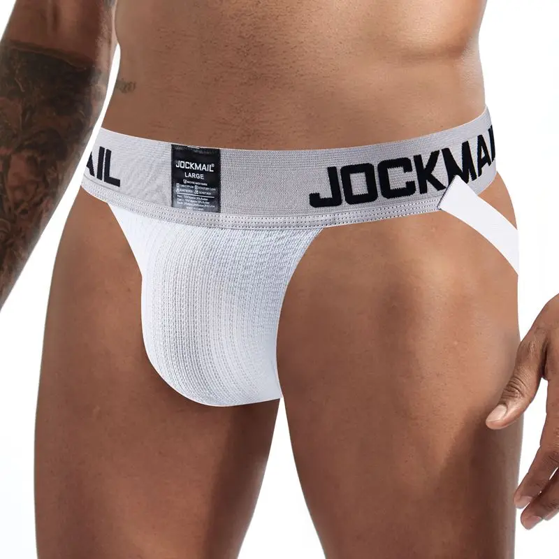 Jockstrap Athletic - JOCKMAIL Męska bielizna Jockstraps Lato do