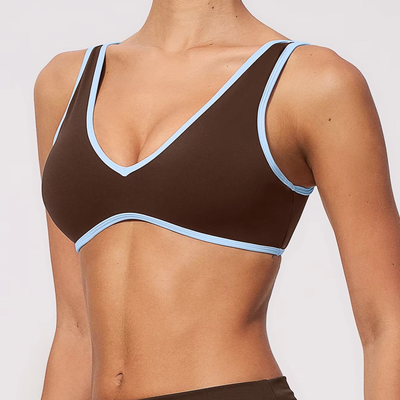 Quick Dry Underwear - Biustonosz sportowy do jogi bez pleców,