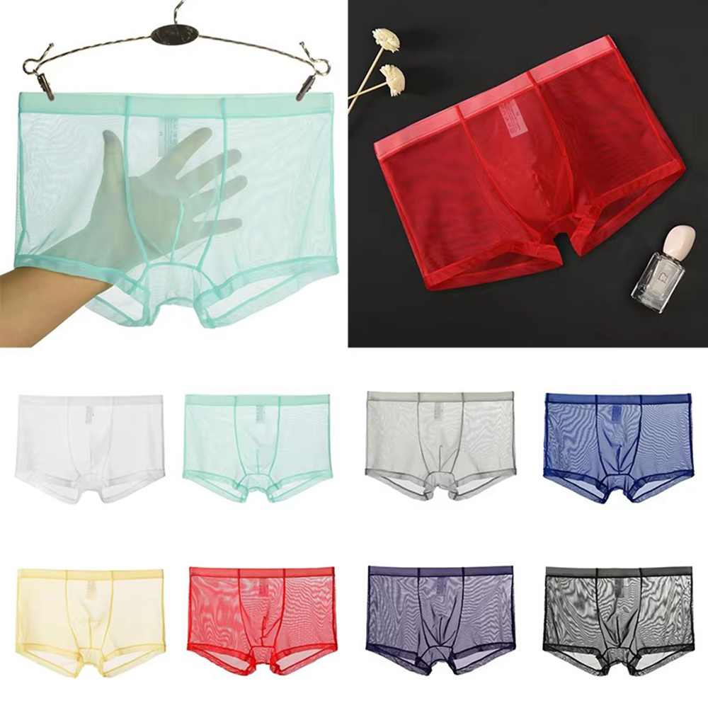 Męskie seksowne, transparentne – Boxer Shorts Modal recenzja i cena