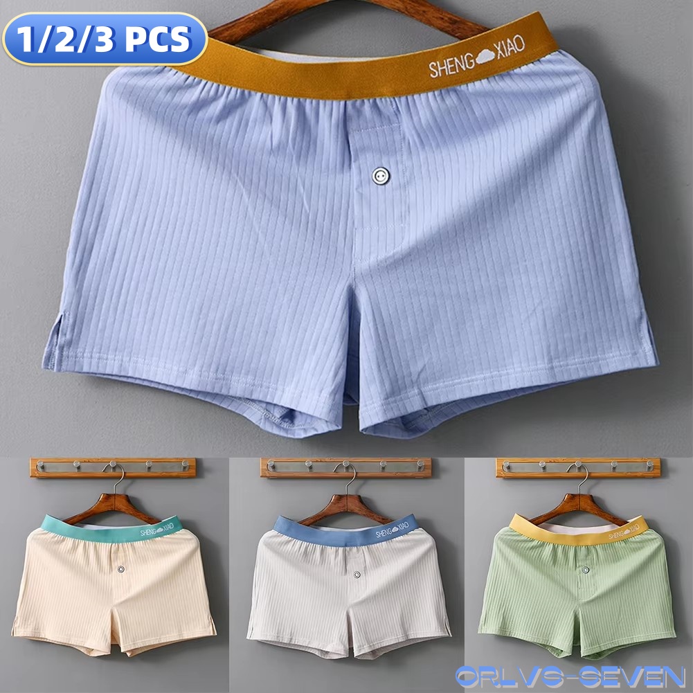 1/2/3 szt. Majtki męskie baweł – Boxer Shorts Modal recenzja i cena