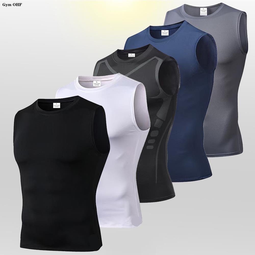 Męskie podkoszulki kompresyjne – Sleeveless Undershirt recenzja i cena