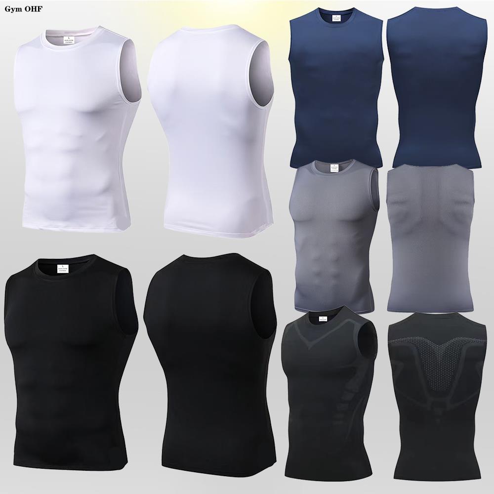 Męskie podkoszulki kompresyjne – Sleeveless Undershirt recenzja i cena