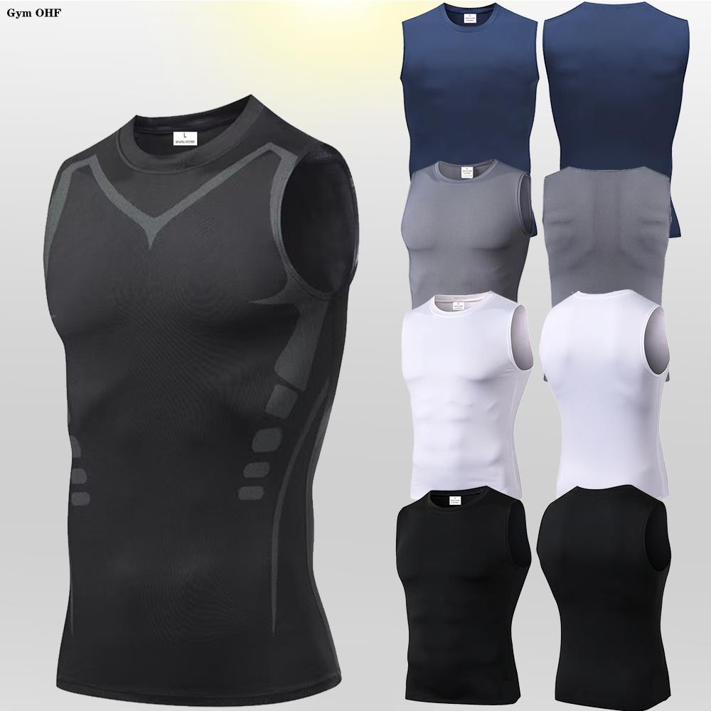 Męskie podkoszulki kompresyjne – Sleeveless Undershirt recenzja i cena