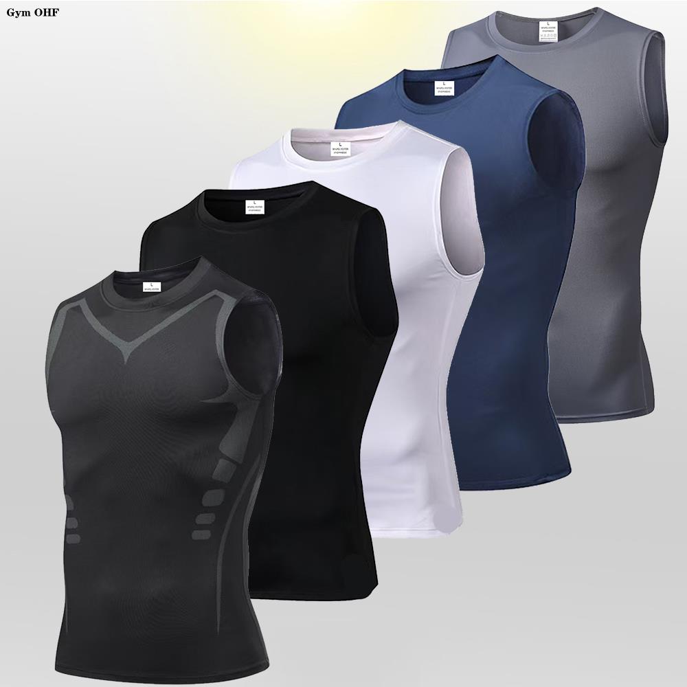 Męskie podkoszulki kompresyjne – Sleeveless Undershirt recenzja i cena
