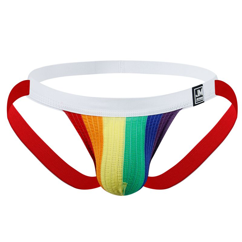 Tęczowa uprząż na ciało Regulo – Jockstrap Athletic recenzja i cena